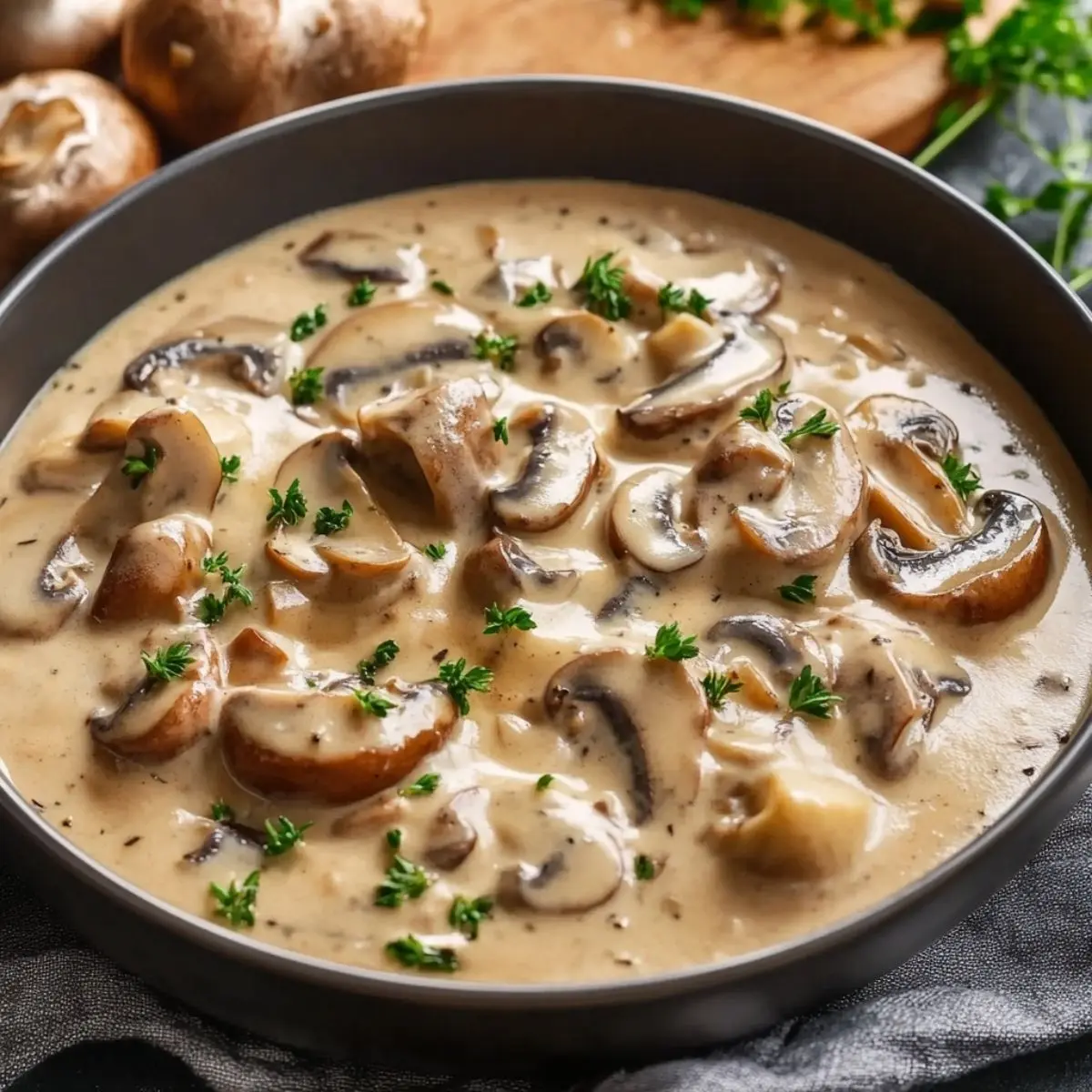 Sauce Crémeuse aux Champignons Irrésistible 2 sauce crémeuse champignon