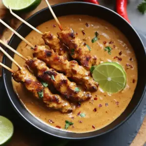 Sauce Satay onctueuse au beurre de cacahuète