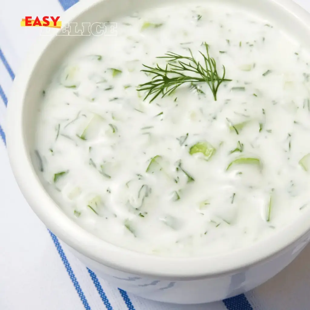 Sauce Légère au Yaourt et Citron Sans Matière Grasse