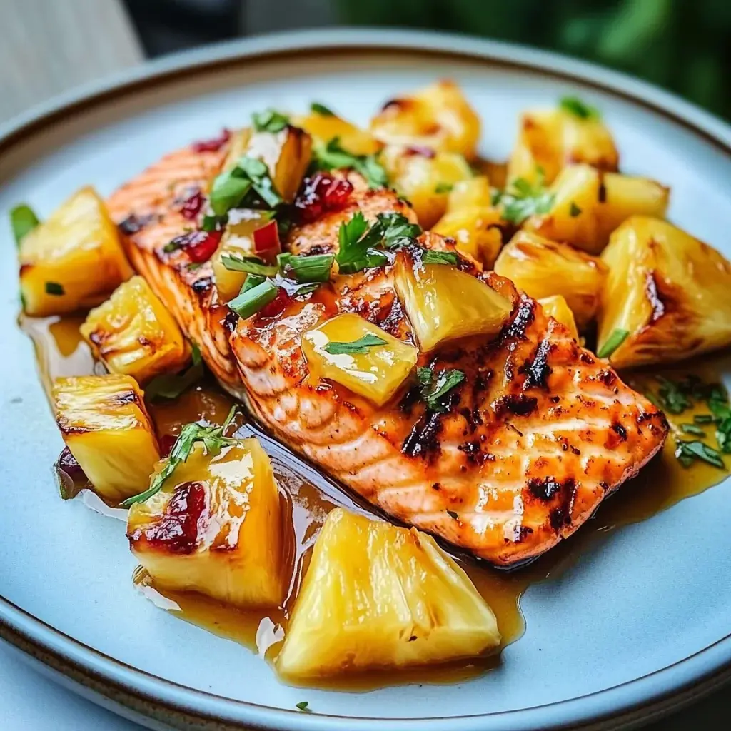 Saumon au miel et à l’ananas – Une explosion de saveurs tropicales