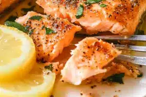Saumon cuit au four savoureux