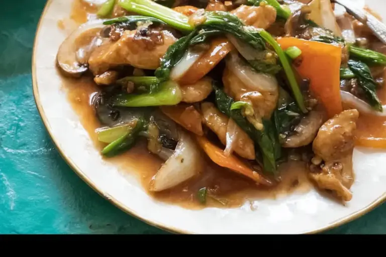 Sauté de poulet chop suey