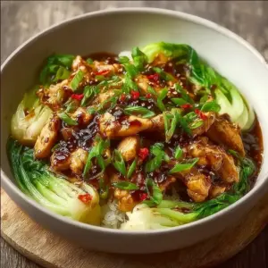Sauté de poulet au chou chinois
