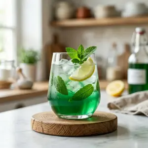 Sirop de menthe glaciale et citron