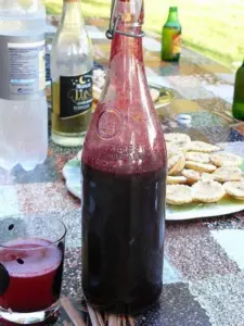 Sirop de mûre maison