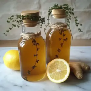 Sirop de thym maison traditionnel