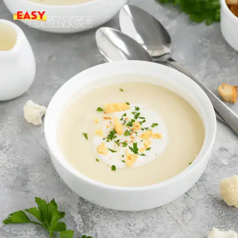 Soupe de Chou-Fleur : Onctueuse, Simple et Réconfortante