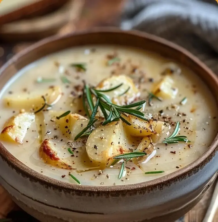Soupe Crémeuse de Pommes de Terre