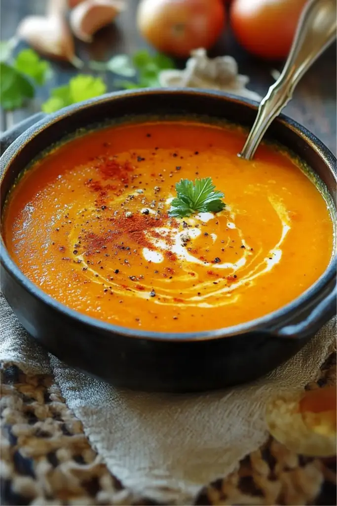 Soupe De Potimarron Et Tomate