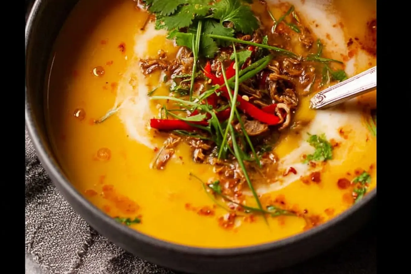 soupe thaylandaise citrouille coco