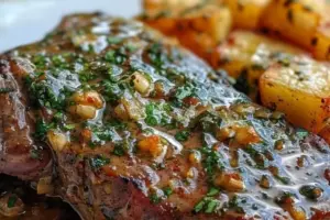 Steak au Beurre d’Ail Fondant