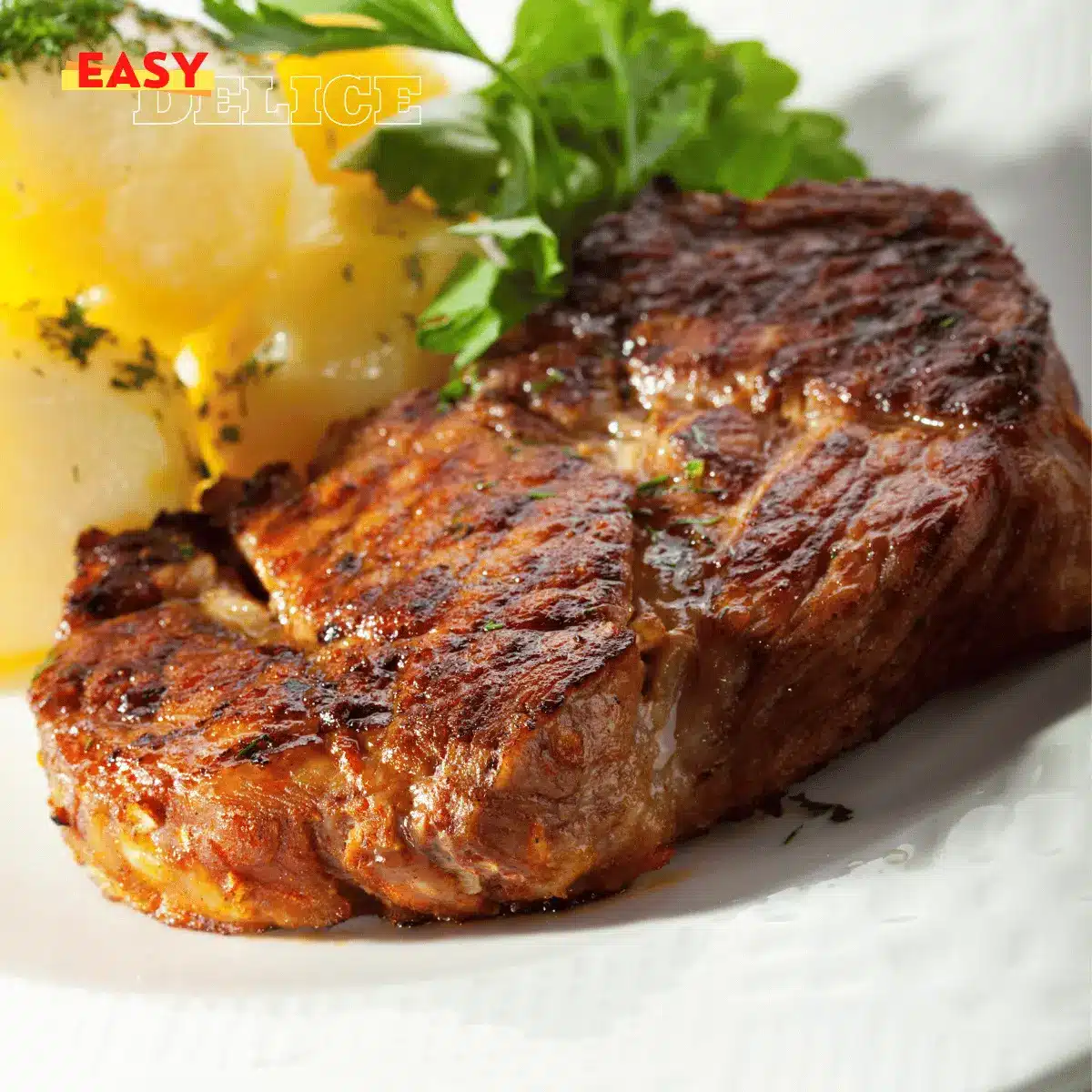 Steaks de porc à l'air fryer : Recette facile et délicieuse 2 steaks de porc air fryer