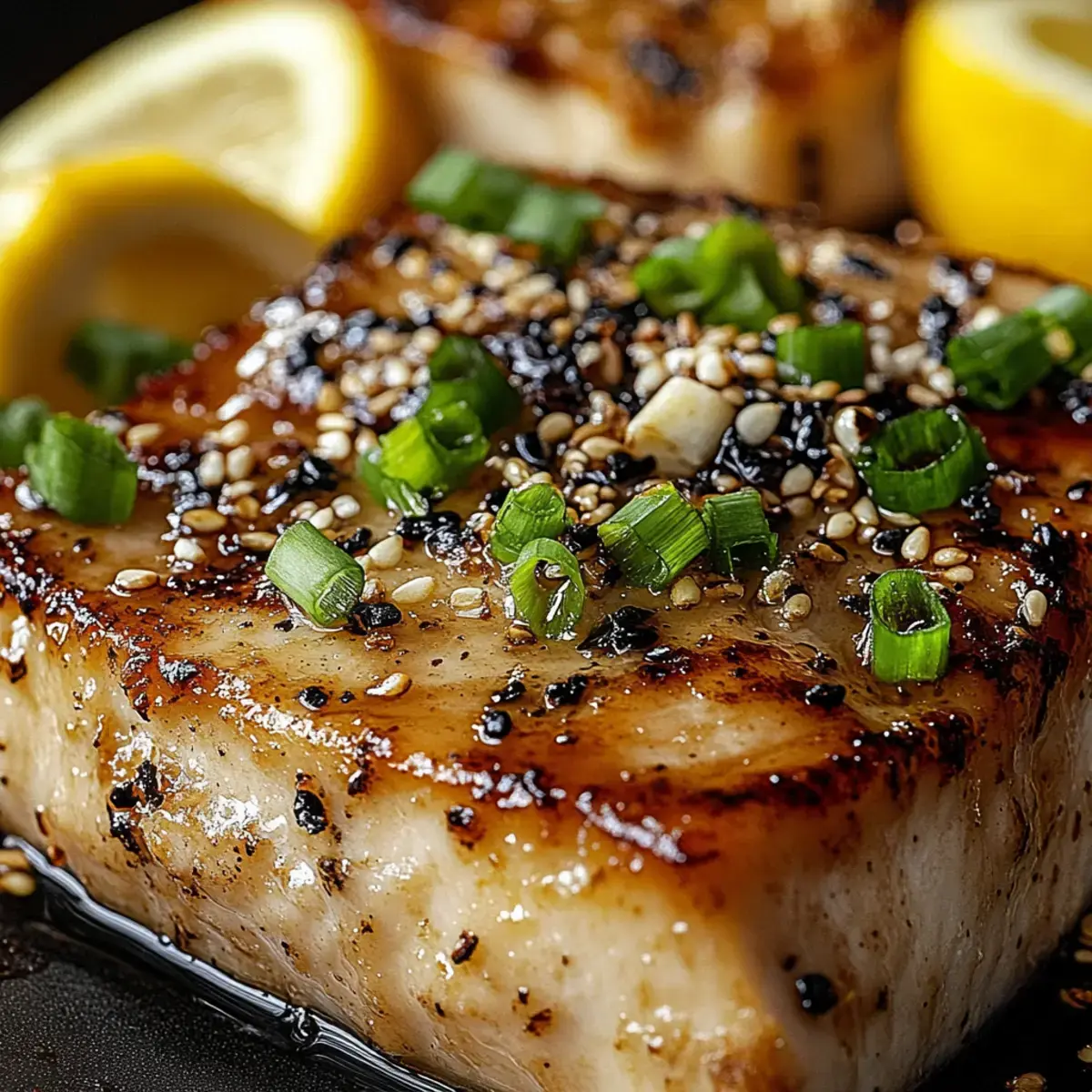 Steaks de thon mariné grillés : un délice d'été facile 2 steaks de thon mariné grillés