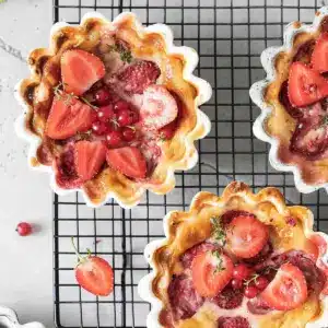 Clafoutis aux fraises