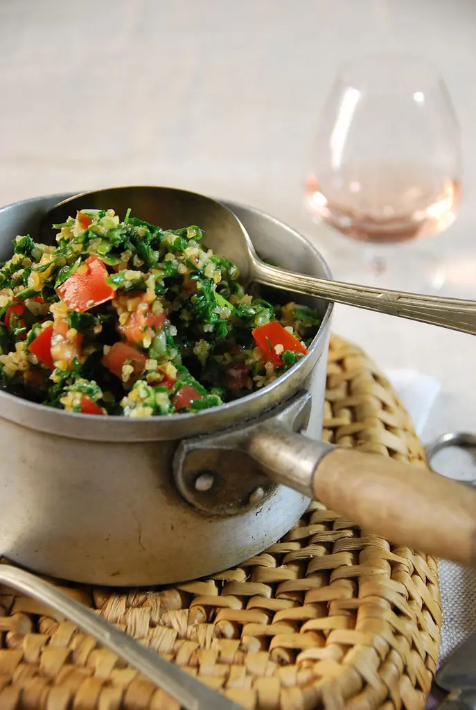 Taboulé libanais – Recette maison – Tangerine Zest