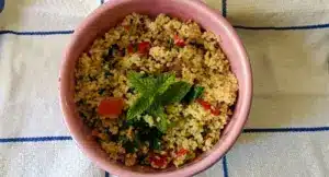 Taboulé à la menthe frais