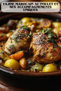Tajine marocain au poulet