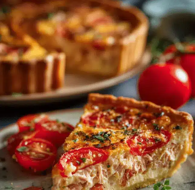 Tarte au Thon & Tomates à la Moutarde : Le Grand Classique Familial – Recettes chef