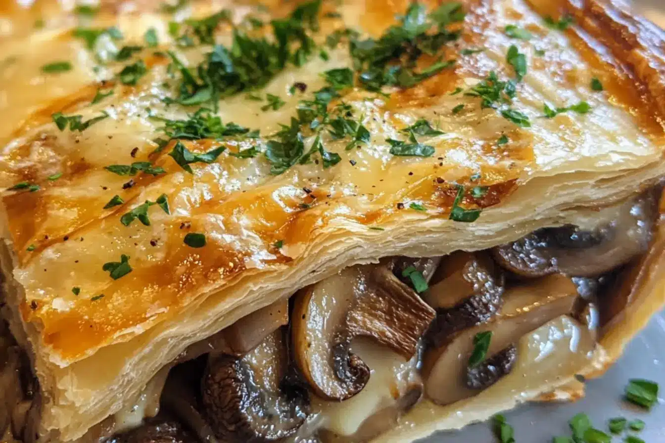 Tarte aux champignons de Paris 2 tarte aux champignons de Paris