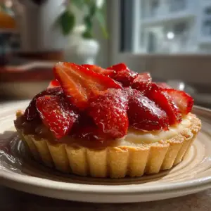 La Tarte aux Fraises de Saison