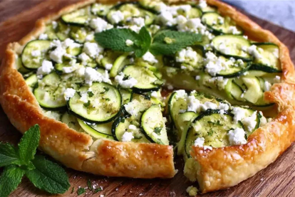Tarte fine courgettes feta : la recette végétarienne express qui fait toujours sensation – Recettes de Luxe