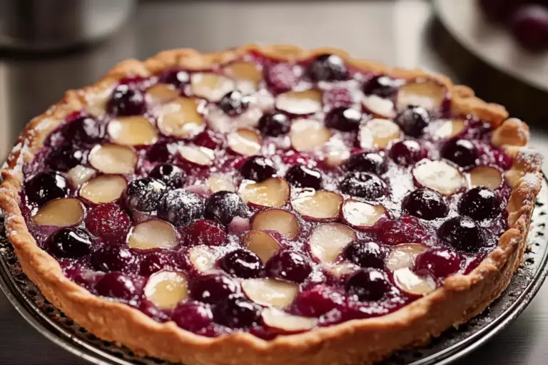 Tarte moelleuse aux cerises – Recettes de Luxe