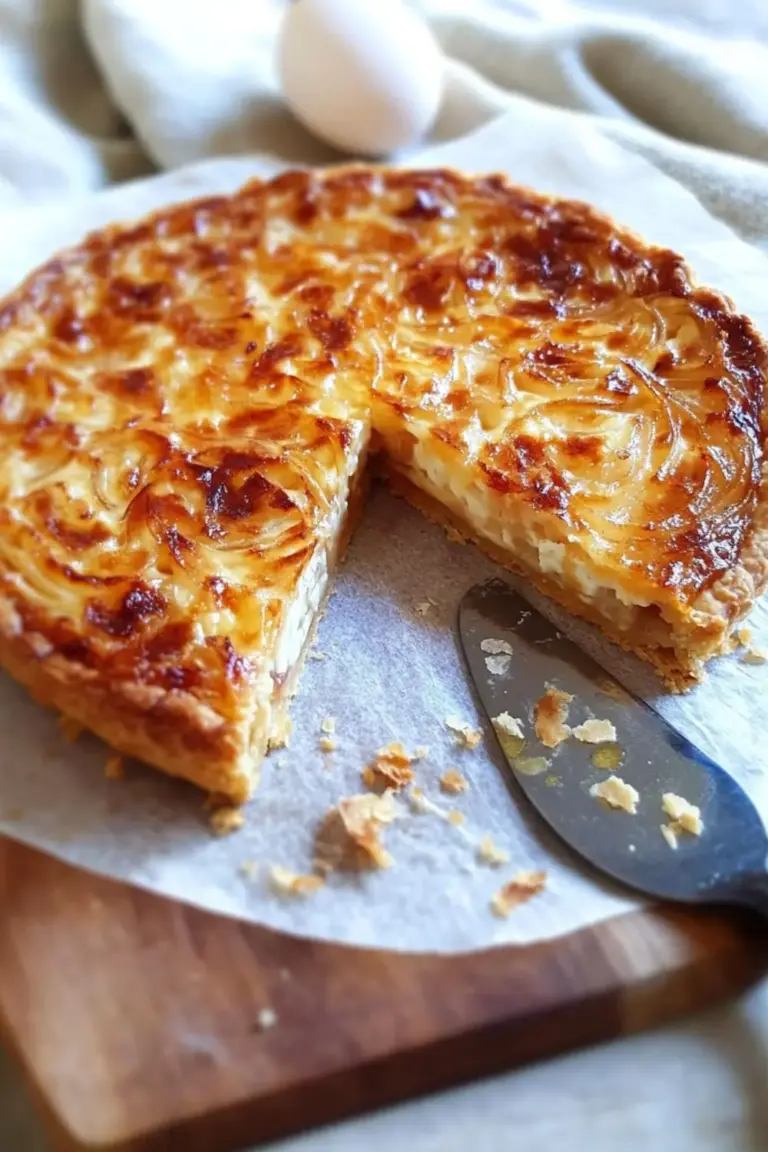 Tarte Oignons, Chèvre Et Miel