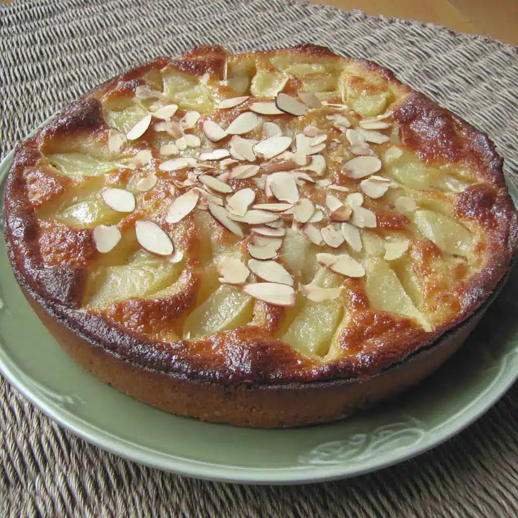 Tarte poires amandine chocolat – Quick Recette
