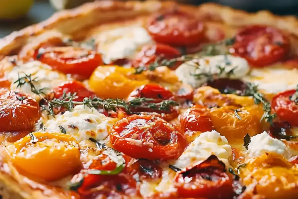 Tarte rustique tomate ricotta – Recettes de Luxe