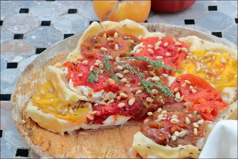 Tatin de tomates au chèvre – Happy papilles