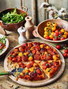 Tarte Tatin aux tomates