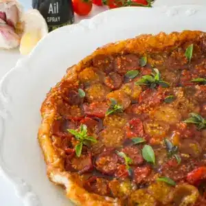 Tarte Tatin aux Tomates Cerises