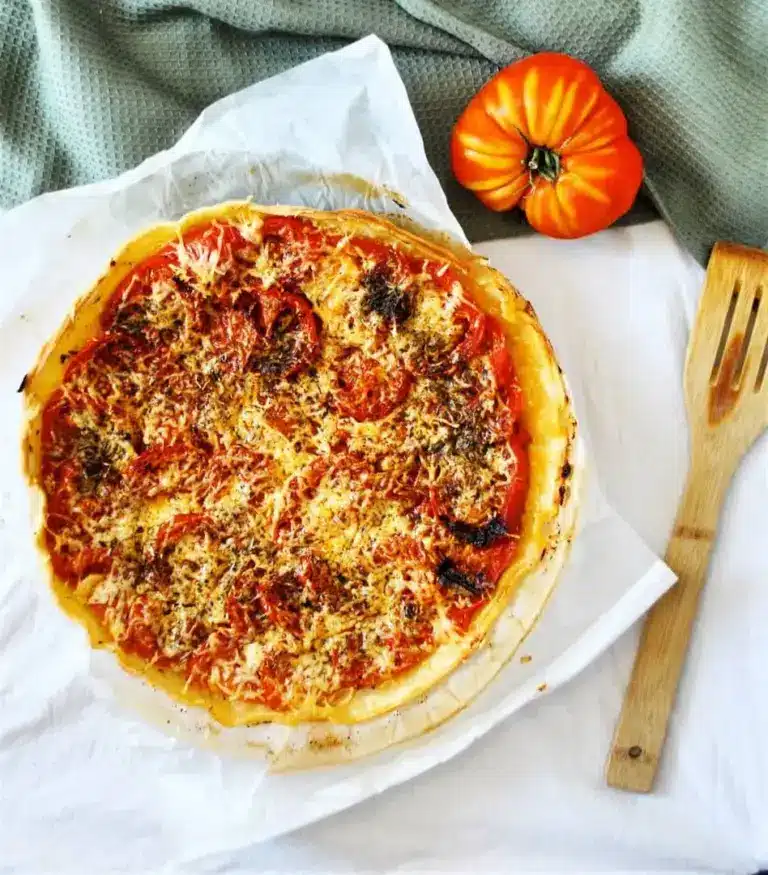 La fameuse tarte tomate moutarde : recette Chefclub
