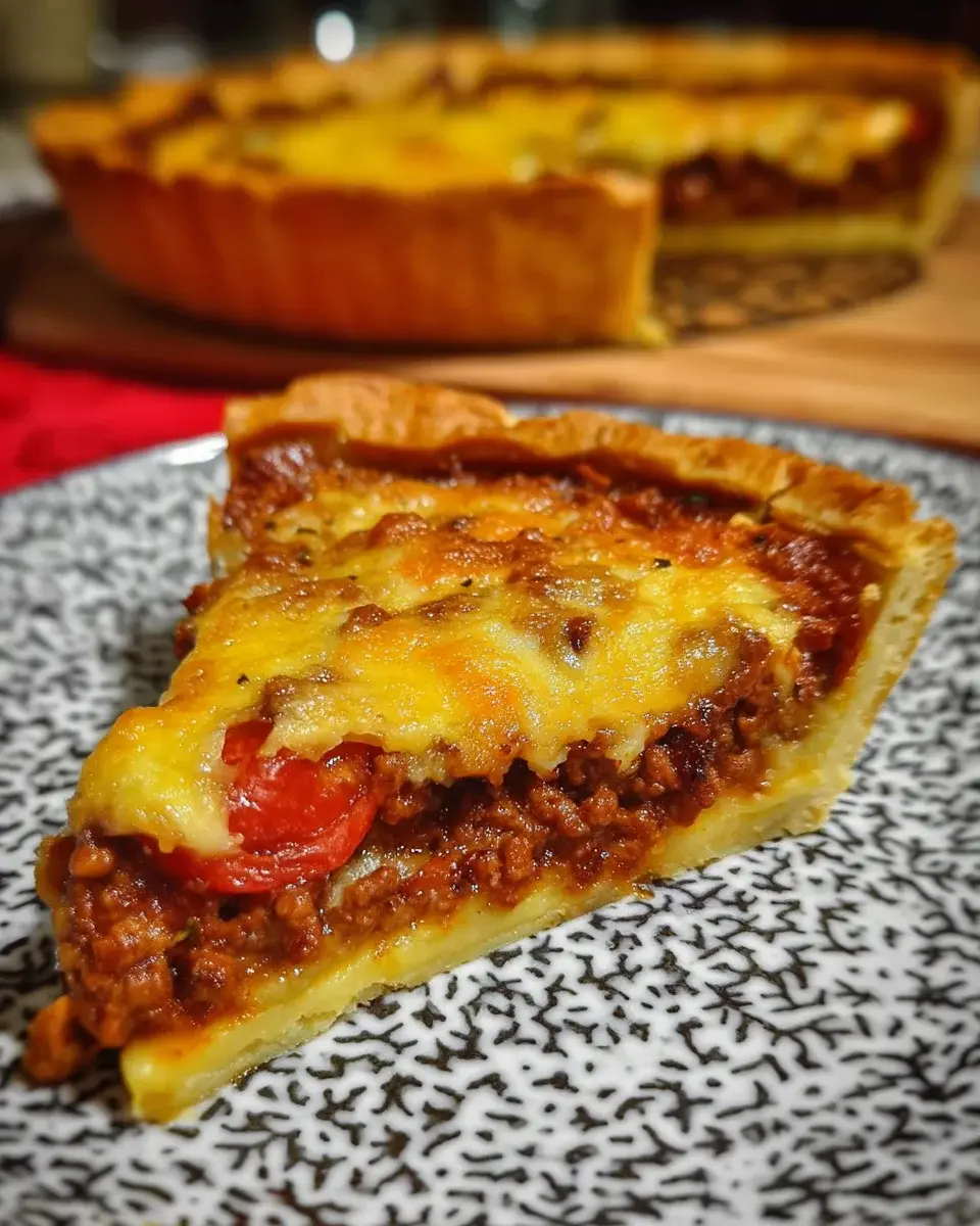 Tarte à la tomate, viande hachée et fromages 3 tarte à la tomate viande hachée et fromages