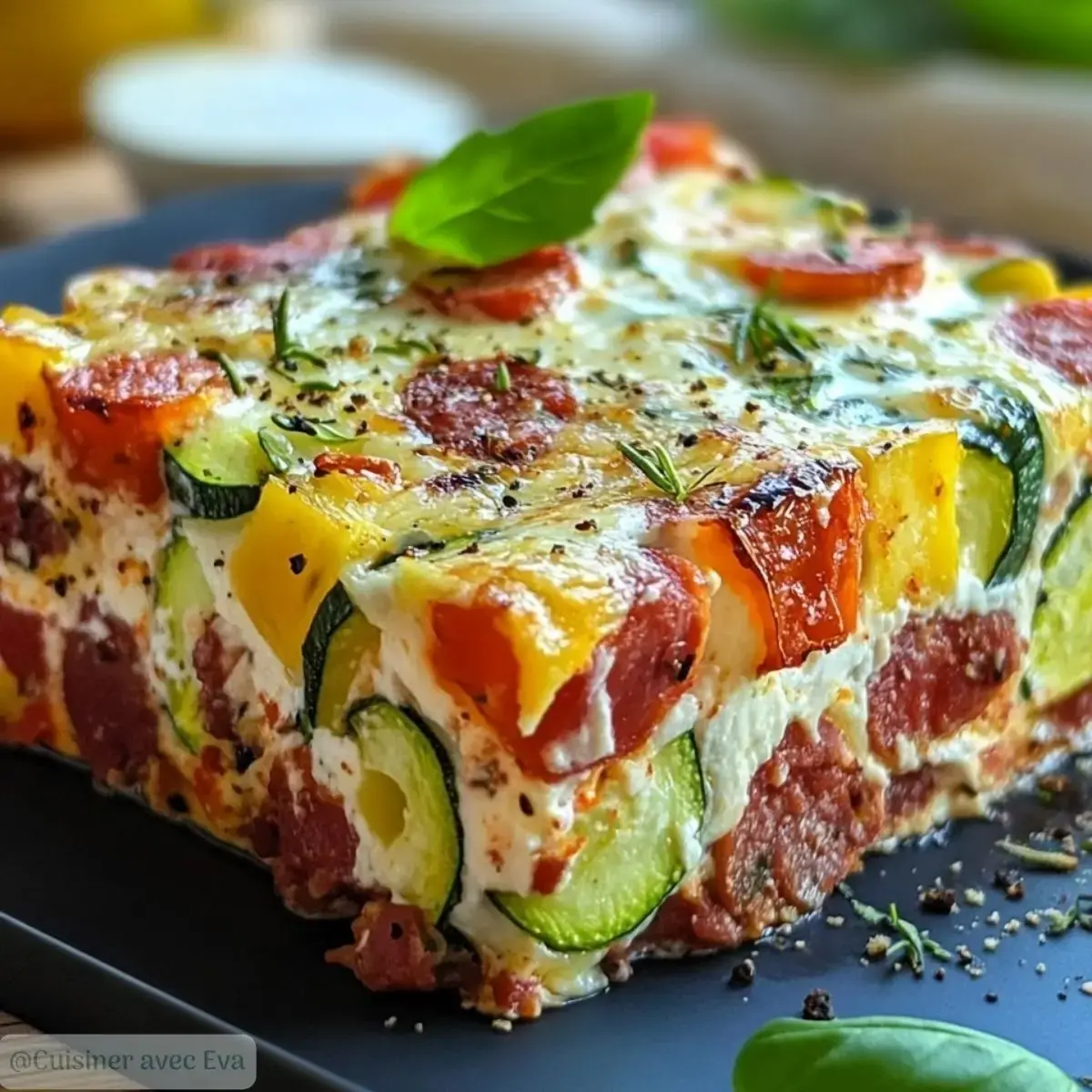 terrine de courgettes