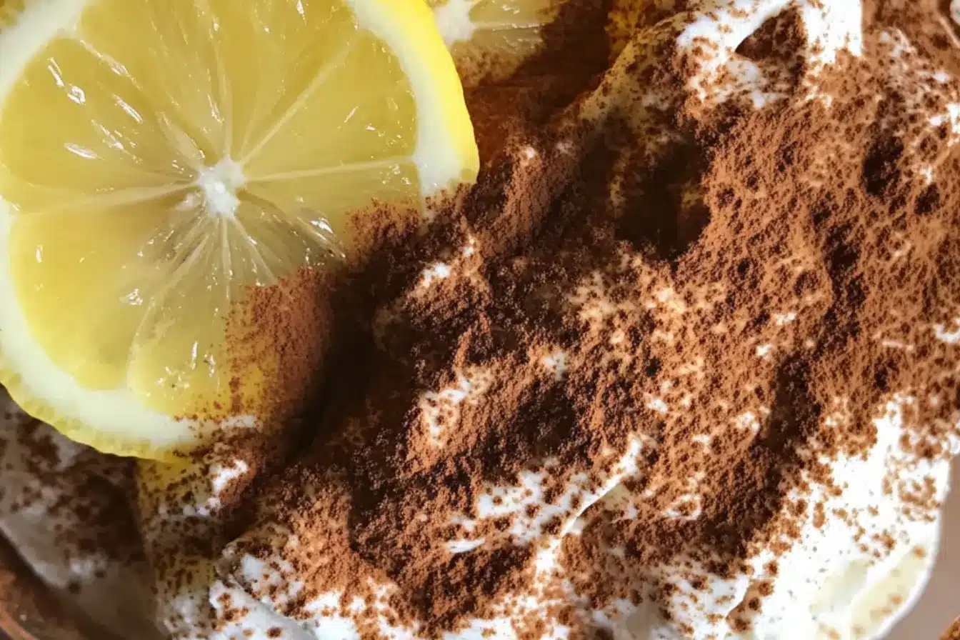 Tiramisu au citron et limoncello 2 tiramisu au citron