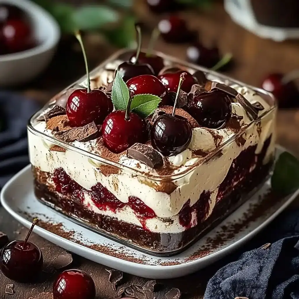 Tiramisu Forêt-Noire : La Recette Gourmande et Facile 2 tiramisu forêt-noire
