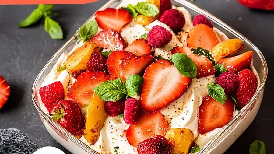 Tiramisu fraise sans cuisson facile et rapide