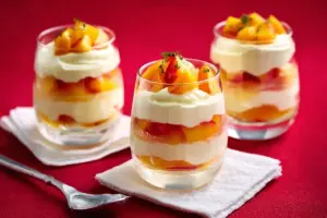 Tiramisu à la pêche