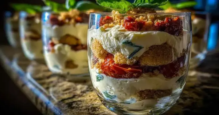Tiramisu Salé aux Tomates Confites – Recette Facile