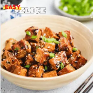 Tofu croustillant à l’air fryer