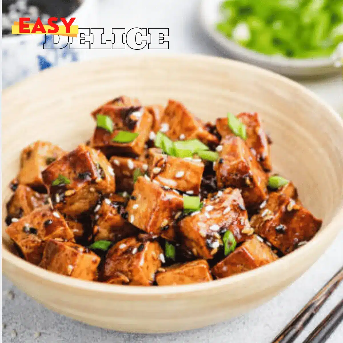 Tofu Croustillant à l'Air Fryer 2 tofu croustillant air fryer