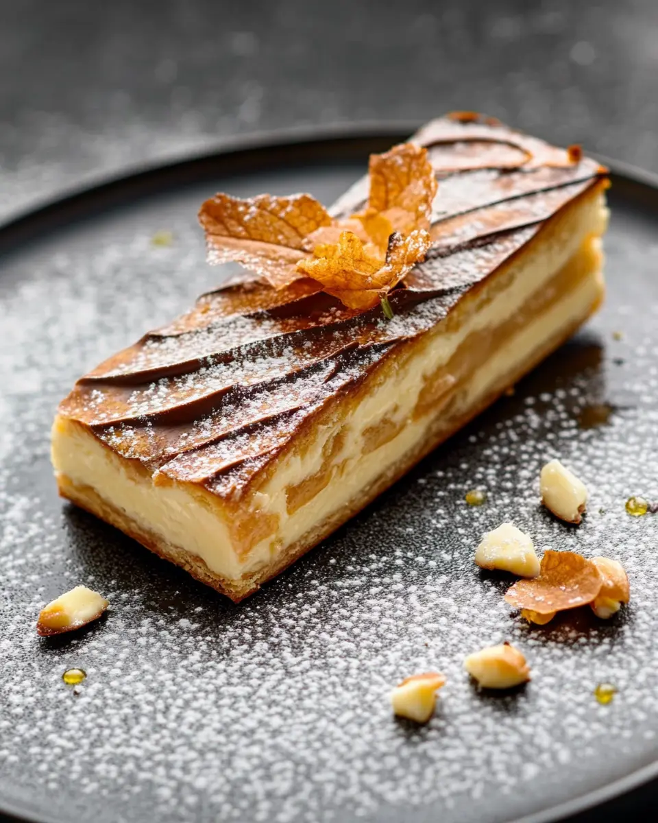triangles feuilletys amandes