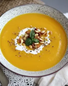 Velouté onctueux de butternut