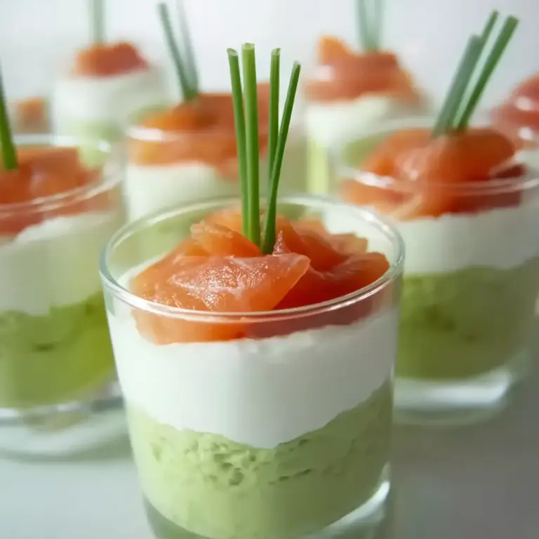 Verrines avocat saumon fumé : Recette Fraîche & Simple en 15 min