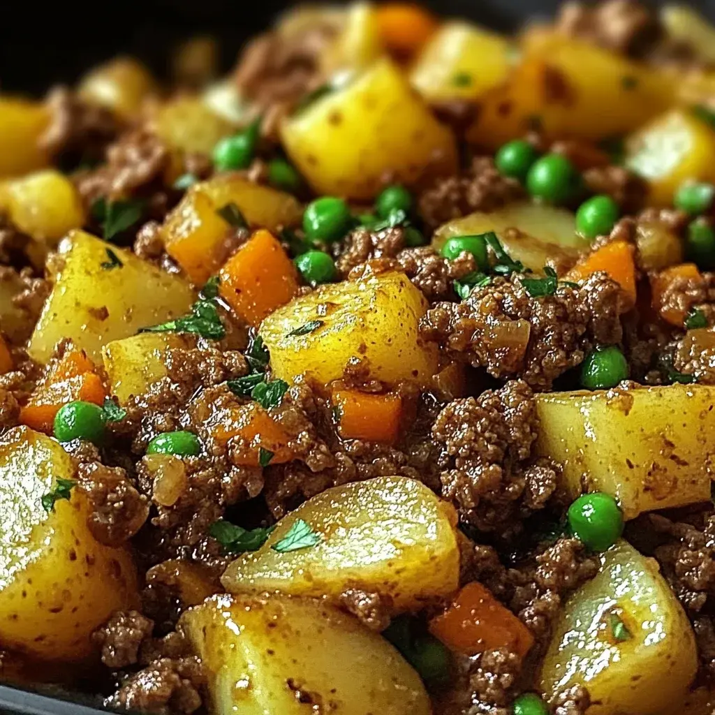 viande hachye avec pommes de terre