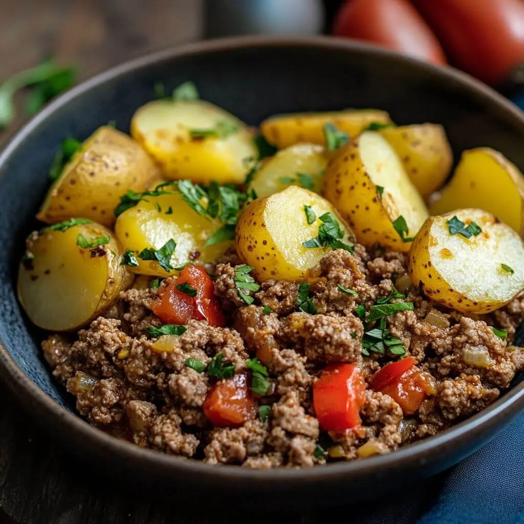 viande hachye pommes de terre