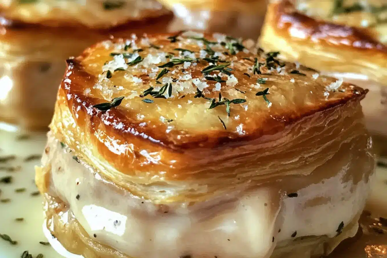 vol au vent y la dinde