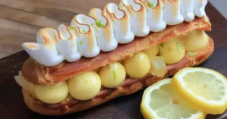 Éclairs Meringués au Citron : Recette Rafraîchissante et Facile