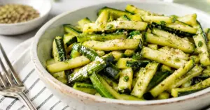 Zucchine à l’origano et au vinaigre
